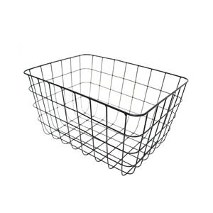 Flexi Storage Living Metal Black Wire Basket