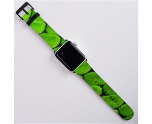 For Apple Watch Band (38mm) Series 1 2 3 & 4 Vegan Leather Strap iWatch Snake