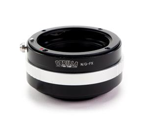 GFG Lens Mount Adapter - Nikon F (G) Lens to Fujifilm X-mount Camera Fuji FX