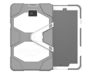 GRIFFIN SURVIVOR MEDICAL SANITIZABLE PROTECTION CASE FOR GALAXY TAB A 10.1 (2016) - WHITE/GREY