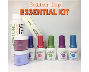 Gelish Dip SNS 2 Dipping Powders Choice of Color Acetone Liquids Nail Kit