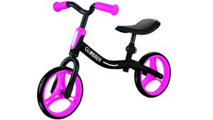Globber Go Bike - Black/Neon Pink