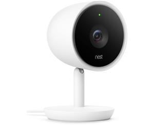 Google Nest Cam IQ Indoor Wi-Fi Security Camera 1080p/H.264 130  Viewing Angle Night Vision HD Two-Way Audio Person Alerts Close-up Tracking Vi