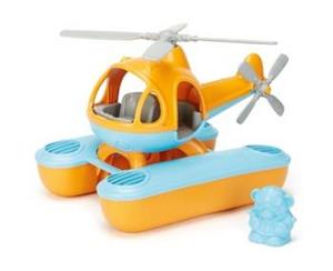 Green Toys Sea Copter Bath and Water Toy - Orange 100% Recycled BPA free