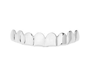 Grillz - Silver - One size fits all - TOP TEETH 8 - Silver
