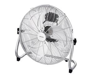 Heller 40cm Floor/Desk High Velocity Air Cooler Fan/Cooling/Circulator - Chrome