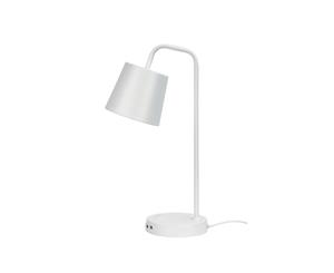 Henk Desk Lamp with USB White