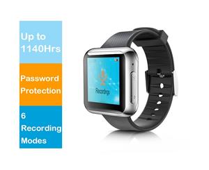 Hnsat WR-19 16GB Sport Watch Voice Recorder with 6 Modes & Password Protection
