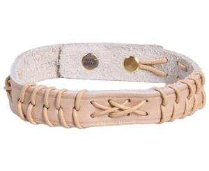 Isabel Marant Knotted Leather Bracelet - Pale Pink