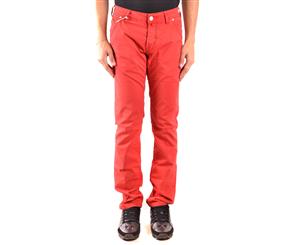 Jacob Cohen Men's Jeans In Red