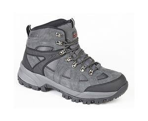 Johnscliffe Boys Andes Hiking Boots (Charcoal Grey) - DF725