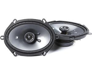 Kicker 43CSC684 6x8" 2-Way 75W RMS Coxial Car Audio Speakers