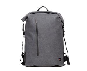 Knomo Cromwell Water-Resistant Roll-Top Backpack Fits 15" MacBook Pro - Grey