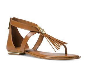 Kors by Michael Kors Womens Winslow Leather Open Toe Casual Ankle Strap Sandals