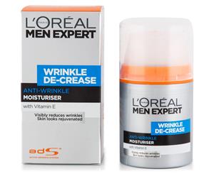L'Oral Men Expert Wrinkle Decrease Moisturiser 50mL