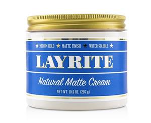 Layrite Natural Matte Cream (Medium Hold Matte Finish Water Soluble) 297g/10.5oz
