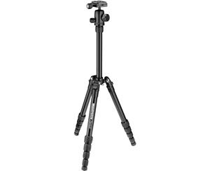 Manfrotto MKELES5BK-BH Element Small Aluminum Traveler Tripod with Ball Head - Black