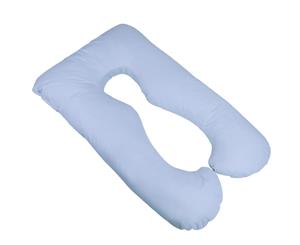 Maternity Pillow Pregnancy Nursing Sleeping Body Support Feeding ~ Large Blue