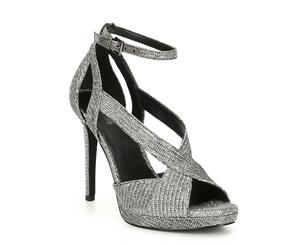 Michael Kors Womens Becky Ankle Strap Fabric Open Toe Ankle Strap Classic Pumps