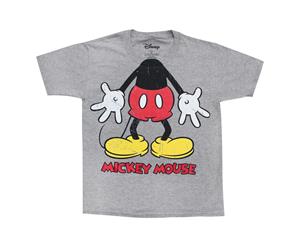 Mickey Mouse Youth Boys Grey Costume Tee Shirt