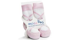 Mocc Ons Ballerina Slipper Socks - 12-18 Months