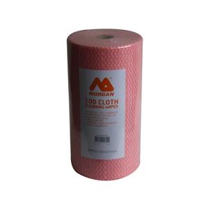 Morgan 60 x 30cm All Purpose Wipes On a Roll - 100 Pack
