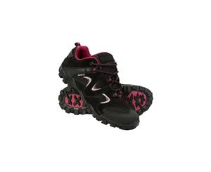 Mountain Warehouse Curlews Womens Waterproof Shoes with Isodry Membrane - Black