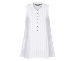 Mountain Warehouse Wms San Diego Sleeveless Relaxed Womens Shirt - White