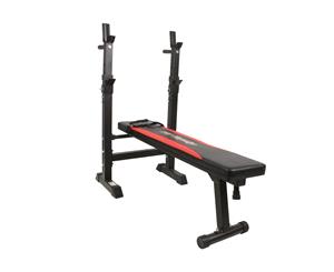 Multi-Station Weight Bench Press Fit Equip Upper Body Home Gym Weights Station