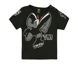 New Zealand Warriors NRL Infant Mascot 'Tiki' Tee T-Shirt Size 1