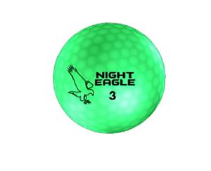Night Eagle CV Night Golf Ball - Green