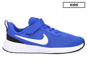 Nike Boys' Pre-School Revolution 5 Running Shoes - Racer Blue/White-Black