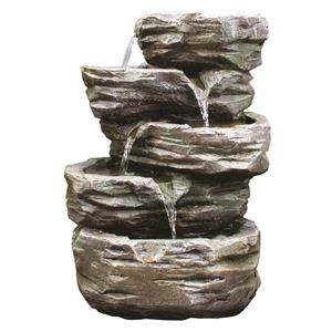 Northcote Pottery 35 x 34 x 49cm Water Magic Magna Rock Fountain