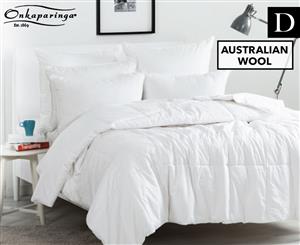 Onkaparinga Australian Wool All Seasons Double Bed Quilt