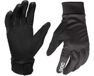 POC Essential Road Softshell Gloves Uranium Black