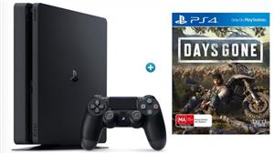 PS4 1TB Slim Console with Days Gone