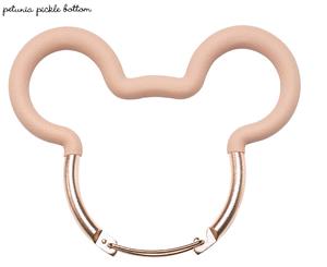 Petunia Pickle Bottom Mickey Mouse Stroller Hook - Rose Gold