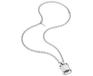 Police mens Stainless steel pendant necklace S14APR01P