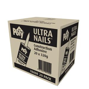 Poly 320g Ultra Nails Construction Adhesive