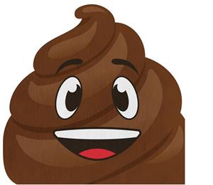 Poop Emoji Napkin