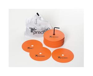 Precision Medium Round Rubber Marker Discs Orange (Set of 20)