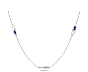 Real Madrid FC Pendant Necklace For Women In Sterling Silver Design by BIXLER - Sterling Silver