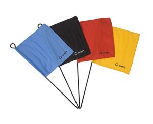 Replacement Croquet Flags and Poles - set of 4