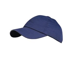 Result Plain Premium Heavy Brushed Baseball Cap (Pack Of 2) (Navy/Putty) - BC4245