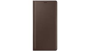 Samsung Galaxy Note9 Leather Wallet Case - Brown