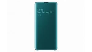 Samsung Galaxy S10 Clear View Cover - Green