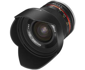Samyang 12mm F2.0 NCS CS Lens for Fujifilm X-Mount (Black)