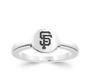 San Francisco Giants Ring For Women In Sterling Silver Design by BIXLER - Sterling Silver