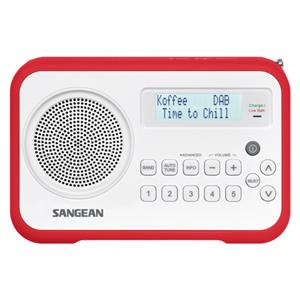 Sangean - DPR-67 Red - DAB+ / FM-RDS Digital Radio Receiver
