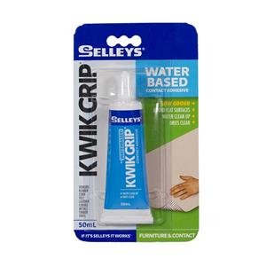 Selleys 50ml Kwik Grip Waterbased Contact Adhesive